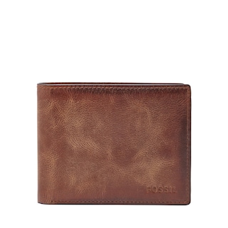 Foto 1 | Cartera Fossil Ml3681200 Color Café De Piel Para Hombre