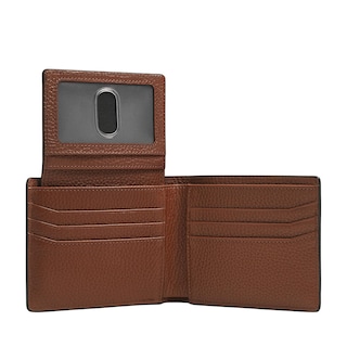Foto 3 | Cartera Fossil Ml4673210 Color Café De Piel Para Hombre