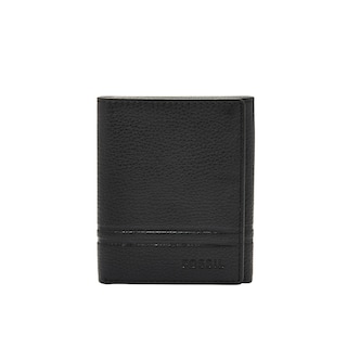 Foto 1 | Cartera Fossil Ml4006001 Color Negra De Piel Para Hombre