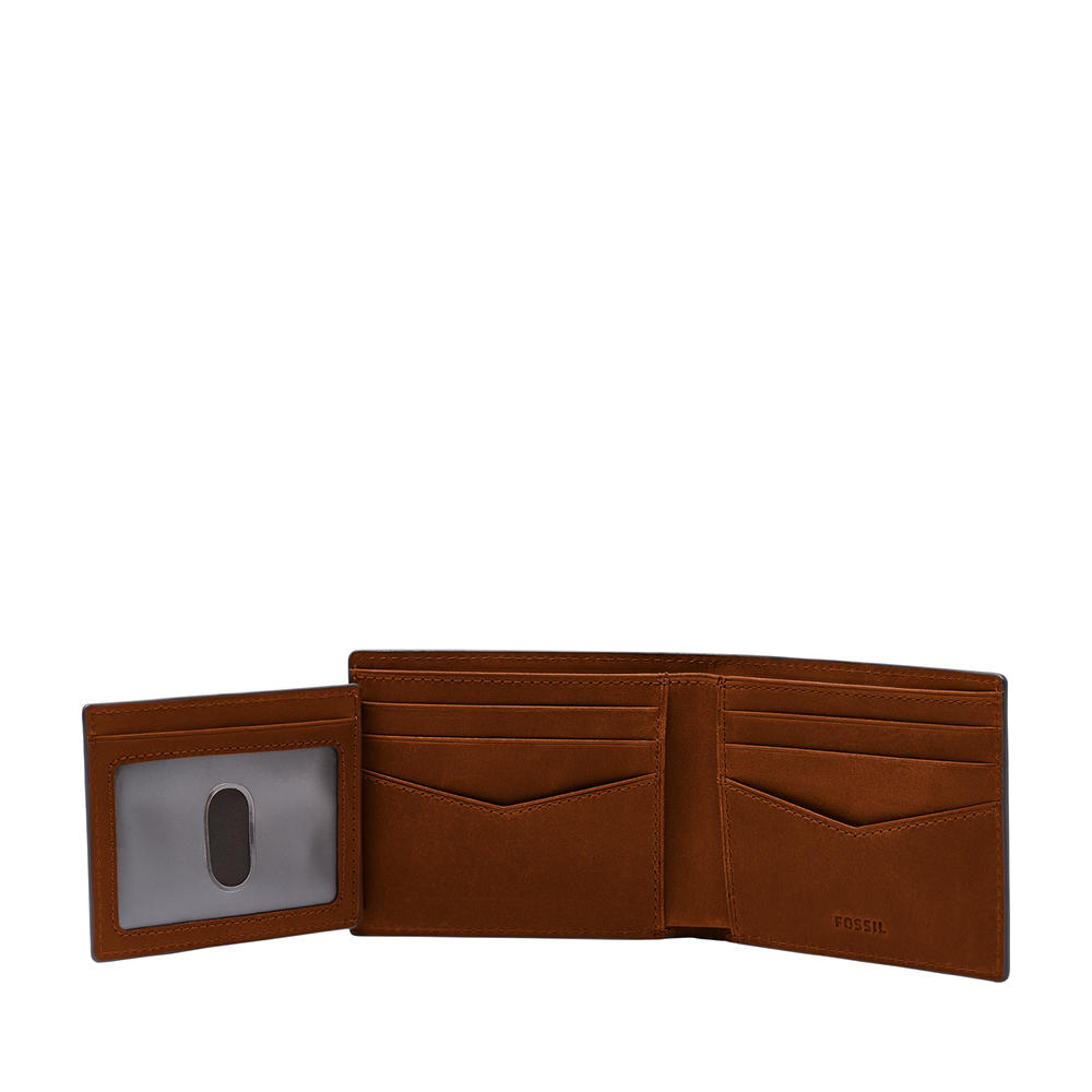 Foto 4 pulgar | Cartera Fossil Ml4397210 Color Café De Piel Para Hombre