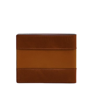 Foto 4 | Cartera Fossil Ml4397210 Color Café De Piel Para Hombre
