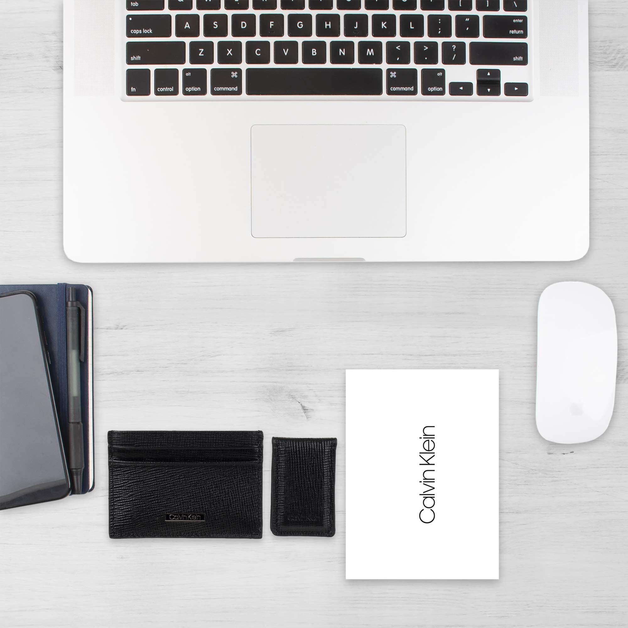 Foto 7 | Set De Carteras Y Tarjeteros Minimalistas De Calvin Klein - Venta Internacional.