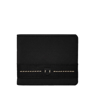 Foto 1 | Cartera Fossil Ml4691001 Color Negra De Nilon Para Hombre