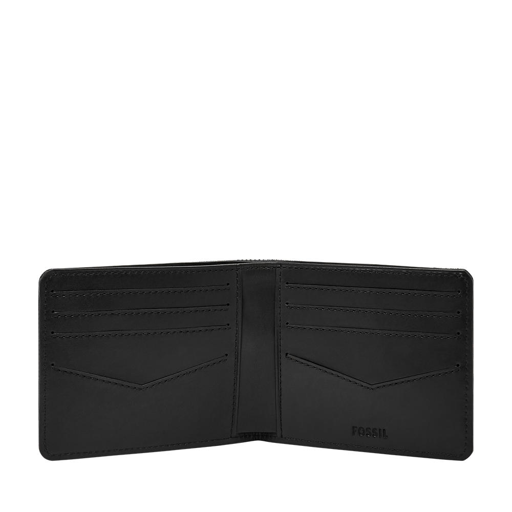Foto 3 pulgar | Cartera Fossil Ml4691001 Color Negra De Nilon Para Hombre