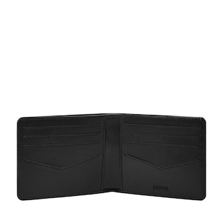 Foto 2 | Cartera Fossil Ml4691001 Color Negra De Nilon Para Hombre