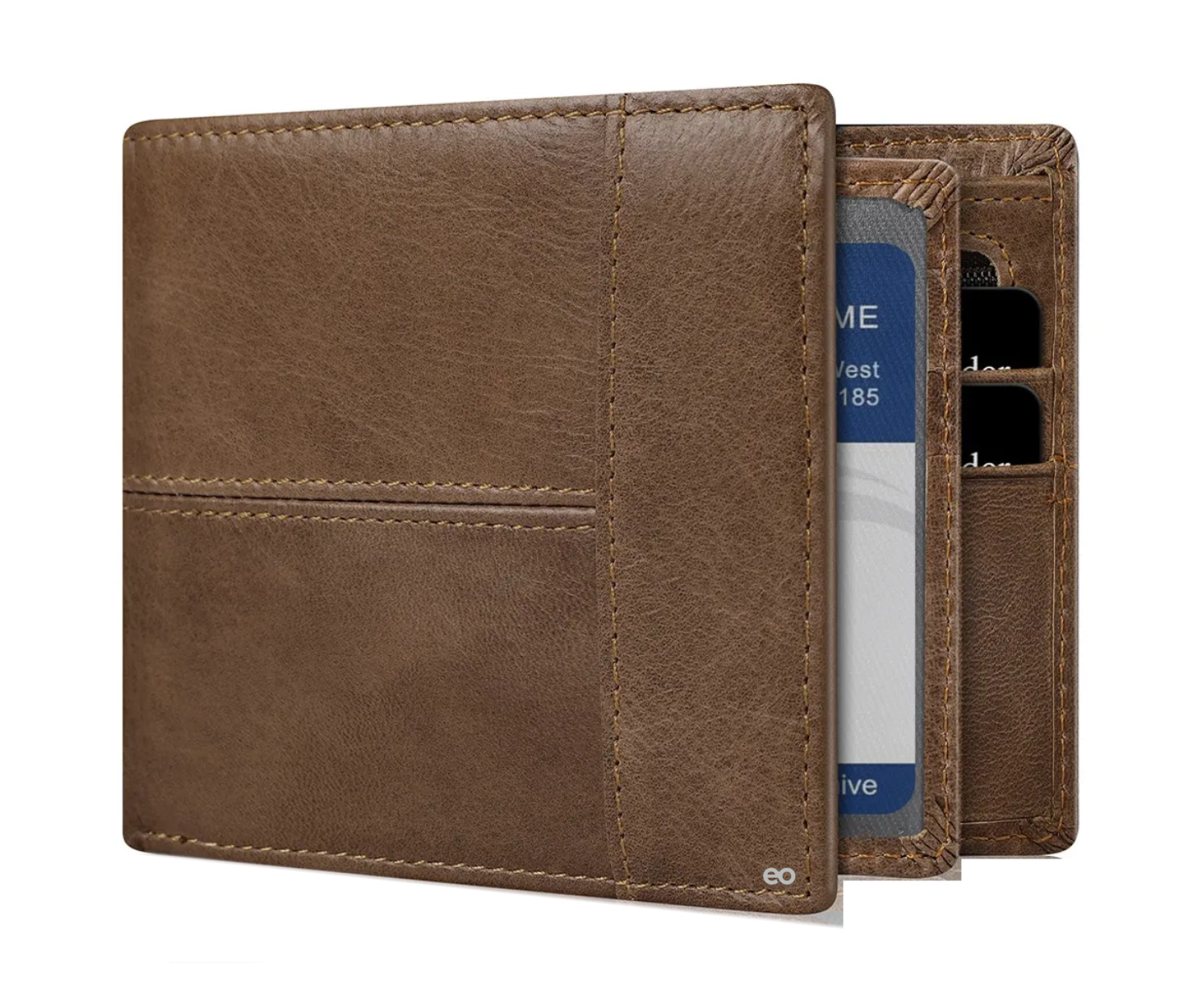 Foto 2 pulgar | Cartera Hombre Piel Cartera Antirrobo Rfid/billetera Eo Safe Imports Esi-19377 Marron