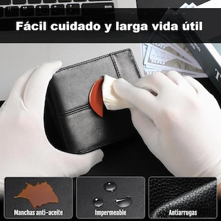 Foto 3 | Billetera Plegable Para Hombre Eo Safe Imports Esi-19378 Negro