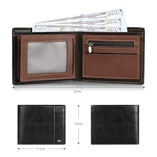Foto 4 | Billetera Plegable Para Hombre Eo Safe Imports Esi-19378 Negro