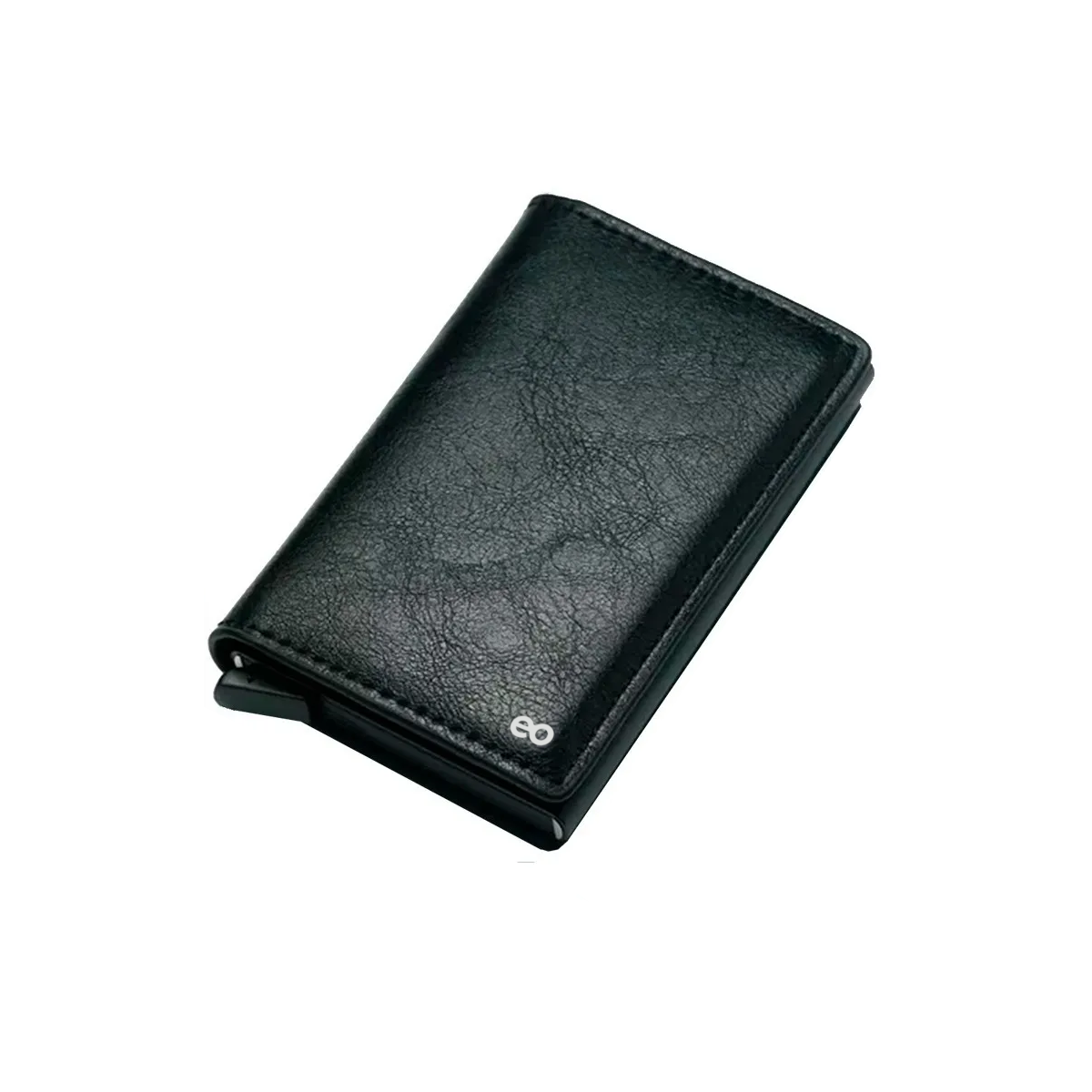 Foto 2 pulgar | Cartera Tarjetero De Cuero Protección Con Rfid Eo Safe Imports Esi-19383 Negro