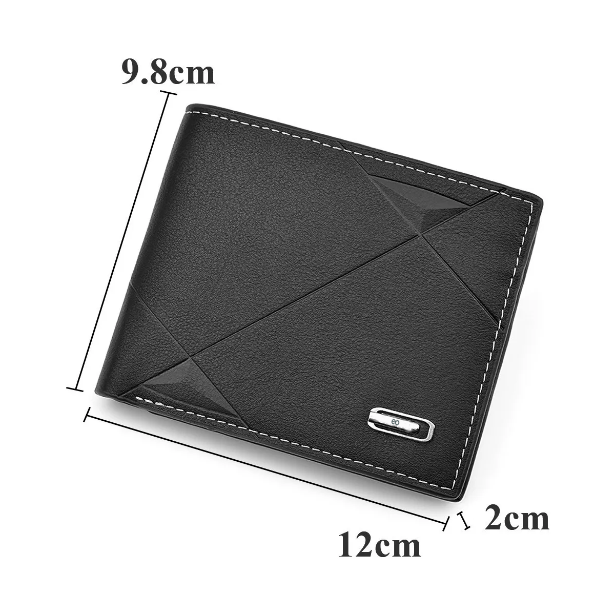 Foto 2 | Cartera Para Hombre Para Múltiples Tarjetas Eo Safe Imports Esi-19390 Negro