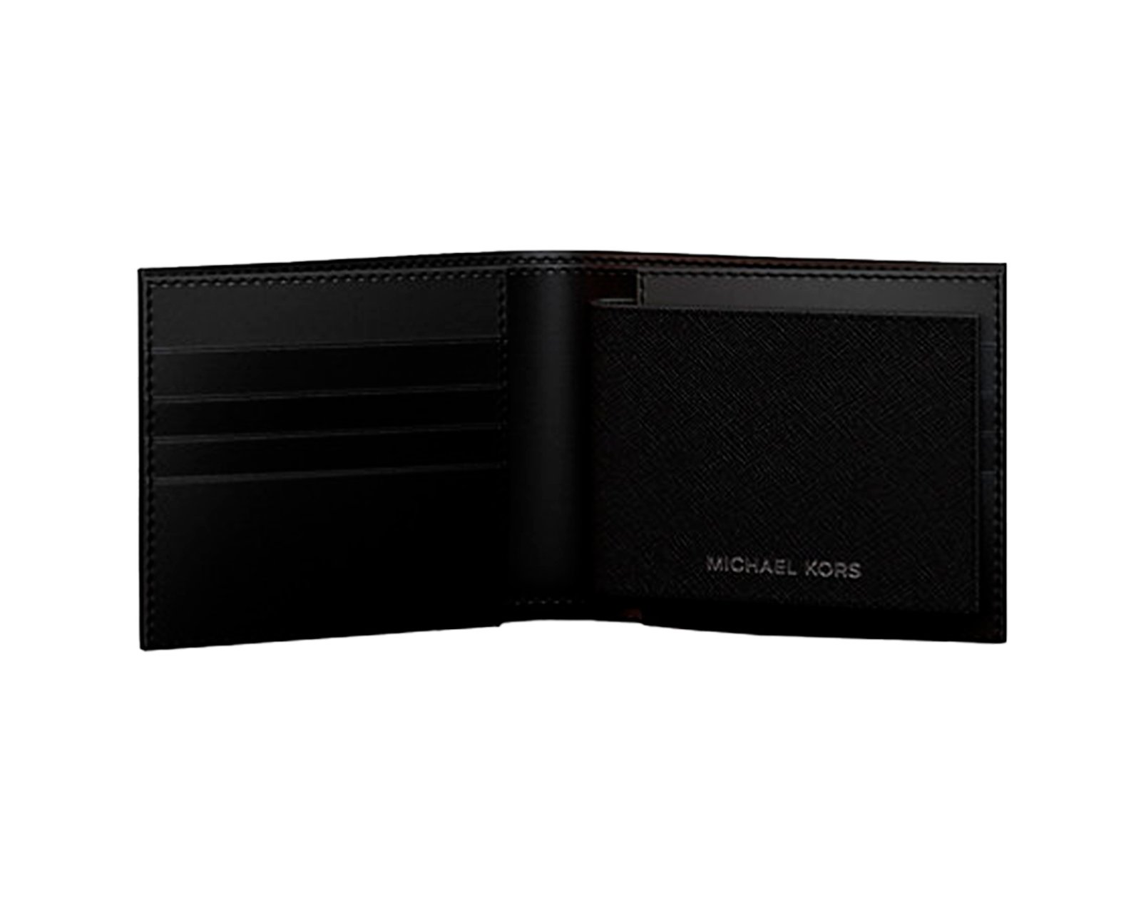 Foto 4 pulgar | Cartera Michael Kors Cooper Saffiano Leather Wallet 36S5LCOF2U color Negro