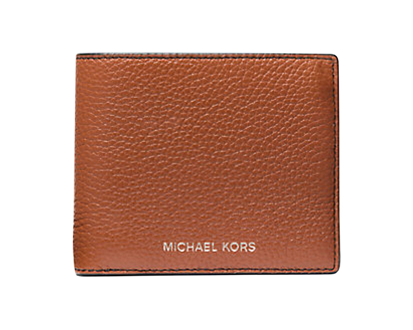 Foto 1 | Cartera Michael Kors Pebbled Leather Billfold Wallet Con Monedero 36t4lcof3l Color Café
