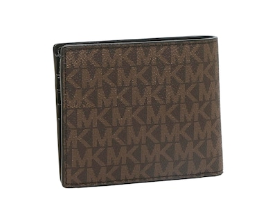 Foto 3 | Cartera Michael Kors Cooper Logo Billfold Wallet Con Monedero 36u9lcrf3b Color Café