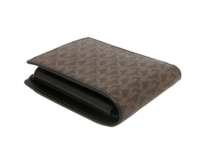 Foto 5 | Cartera Michael Kors Cooper Logo Billfold Wallet Con Monedero 36u9lcrf3b Color Café