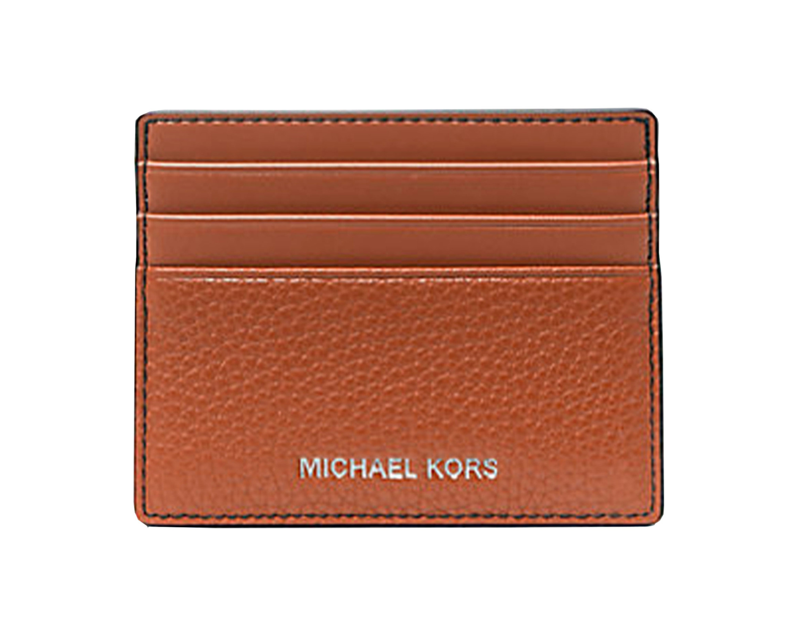 Foto 2 pulgar | Tarjetero Michael Kors Cooper Large Grained Leather Card Holder 36s4lcod2l Color Café