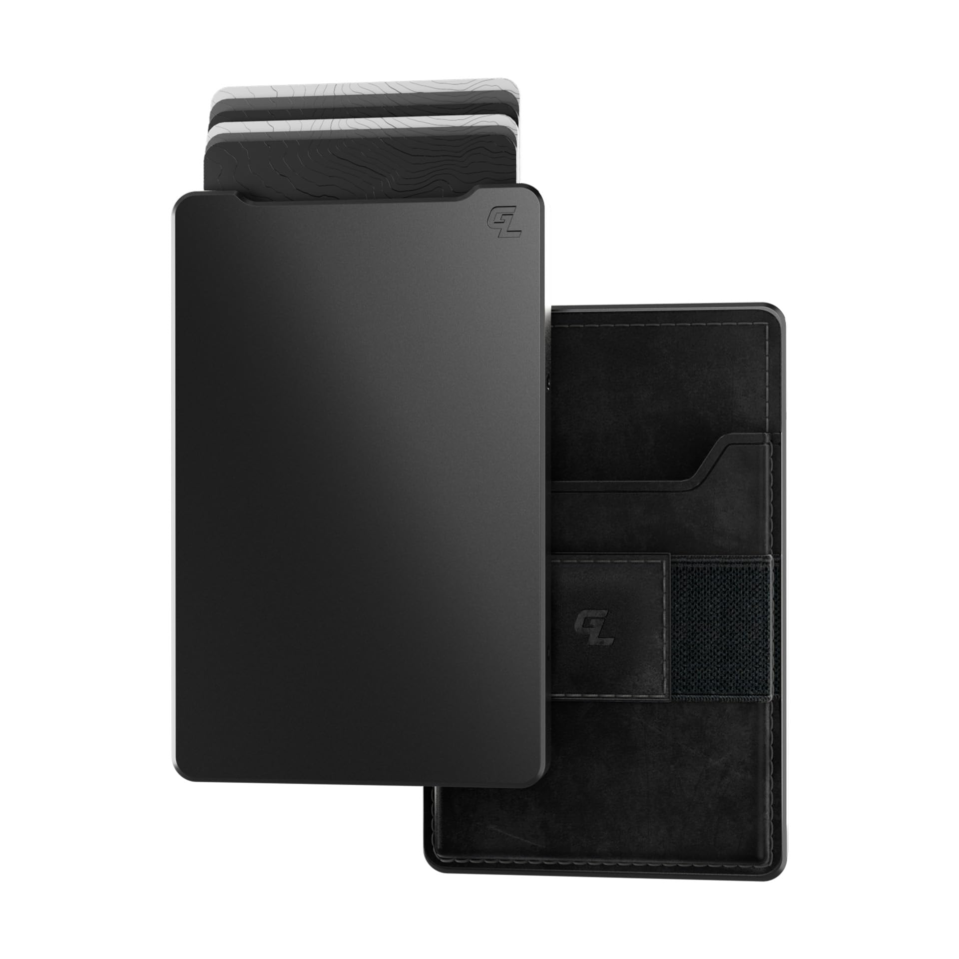 Foto 2 pulgar | Billetera Groove Life Groove Wallet Go Gun De Metal Y Piel Negra - Venta Internacional.