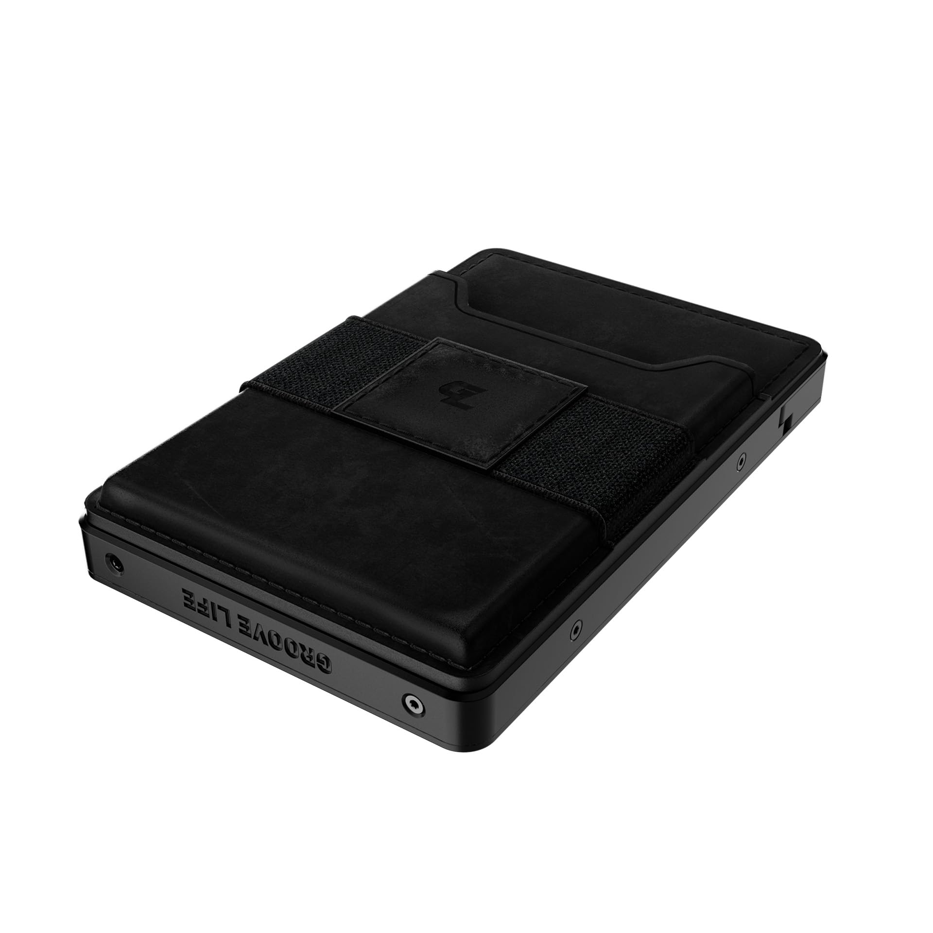 Foto 2 | Wallet Groove Life Groove Wallet Go De Piel Negra Y Negra - Venta Internacional.