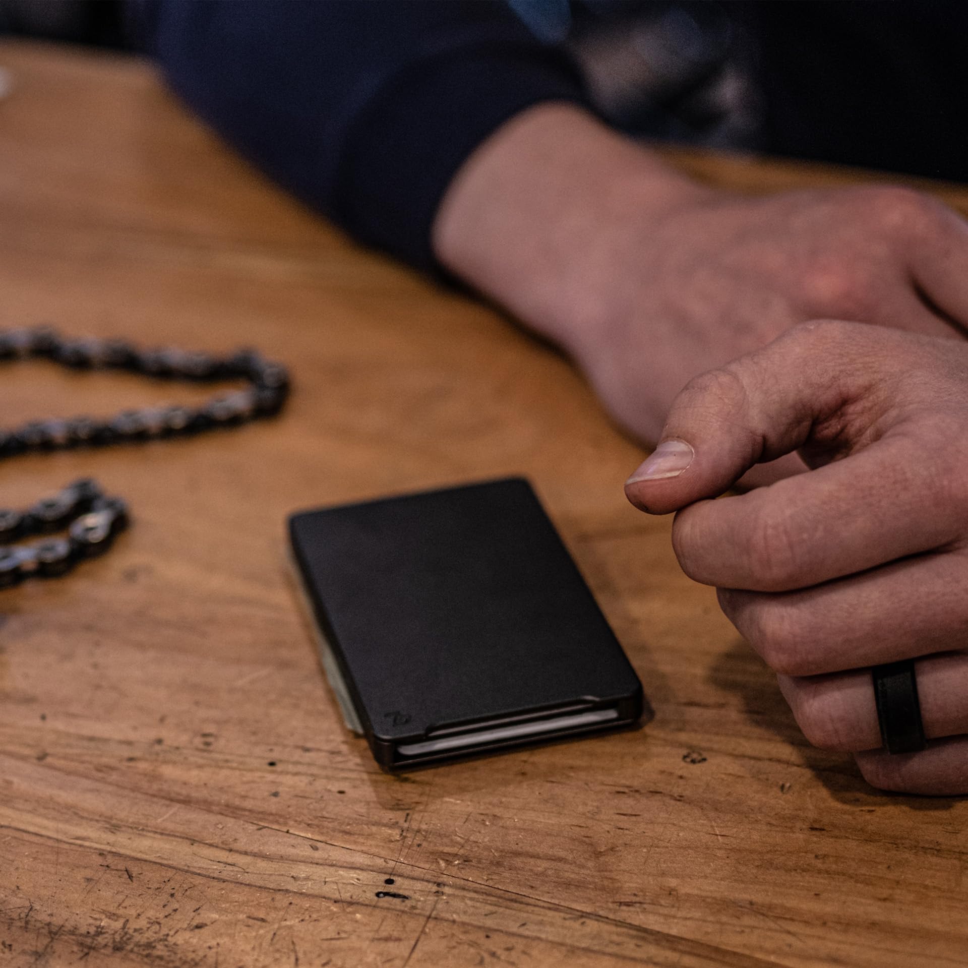 Foto 5 | Wallet Groove Life Groove Wallet Go De Piel Negra Y Negra - Venta Internacional.