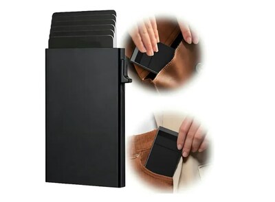 Foto 1 | Cartera Tarjetero Xtellar Con Sistema Pop Out, Protección Antirrobo Y Diseño Elegante