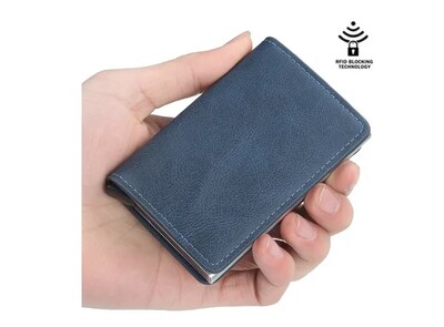 Foto 3 | Xtellar Cartera Anti-rfid Unisex Con Tarjetero Metálico - Porta Billetes De Diseño Elegante