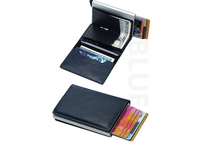 Foto 4 | Xtellar Cartera Anti-rfid Unisex Con Tarjetero Metálico - Porta Billetes De Diseño Elegante