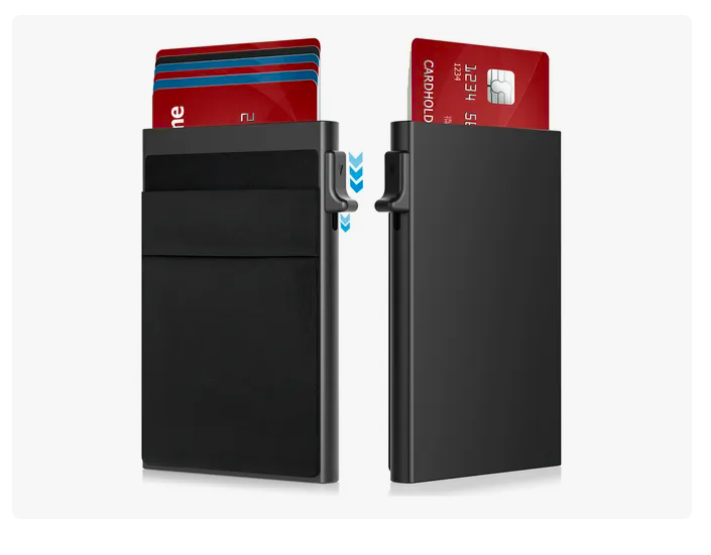 Foto 1 | Cartera Xtellar Antirrobo De Lujo Con Tarjetero Metálico Y Avanzada Protección Rfid