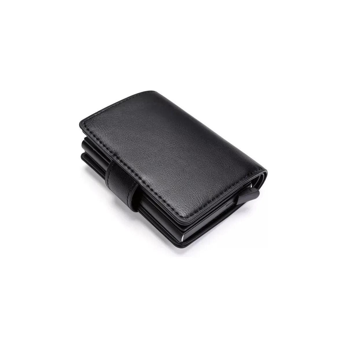 Foto 4 pulgar | Billetera Desplegable De Piel Sintética Eo Safe Imports Esi-19901 Negro