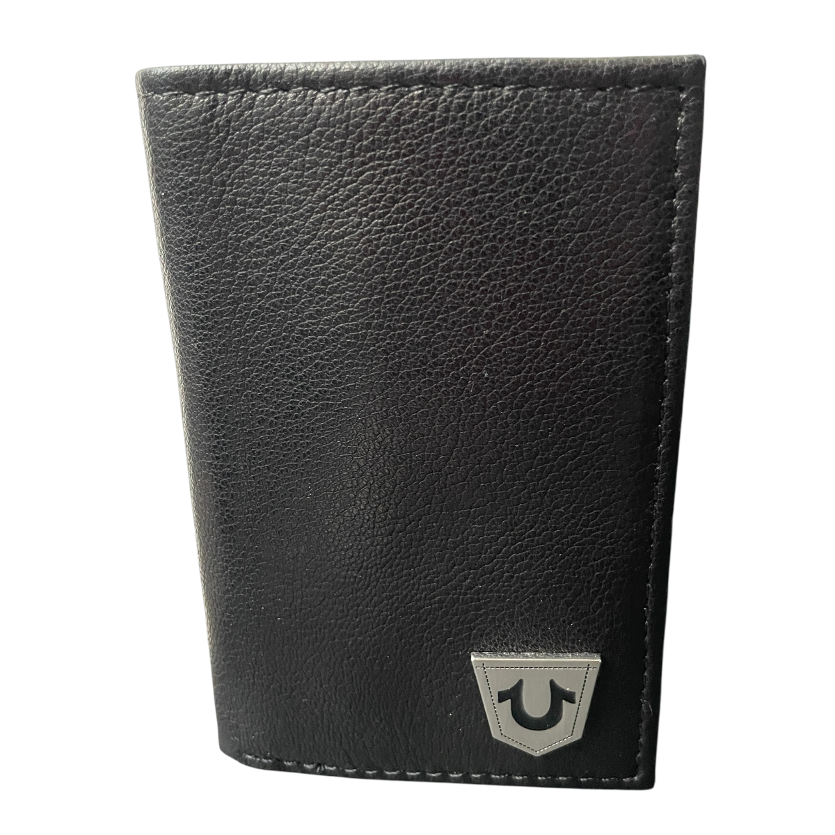 Foto 2 pulgar | Cartera De Piel Para Caballero True Religion Placa Silver