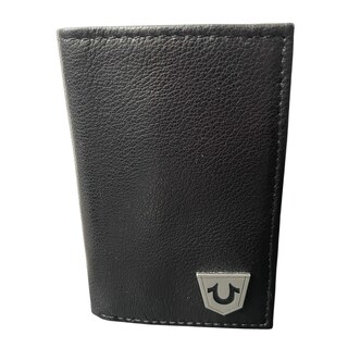 Foto 1 | Cartera De Piel Para Caballero True Religion Placa Silver