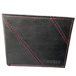 Foto 1 | Cartera Para Hombre Guess Los Angeles Black/red