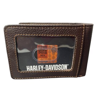 Foto 2 | Cartera Para Caballero De Piel Harley Davidson Café