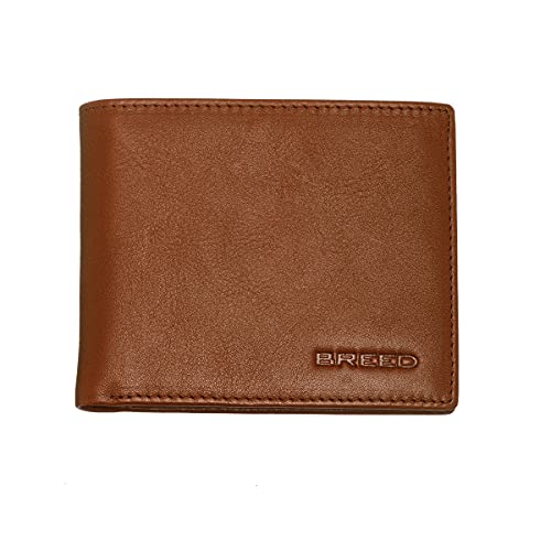 Foto 3 pulgar | Cartera Breed Locke De Piel Auténtica Con Doble Pliegue  Color Marrón - Venta Internacional.