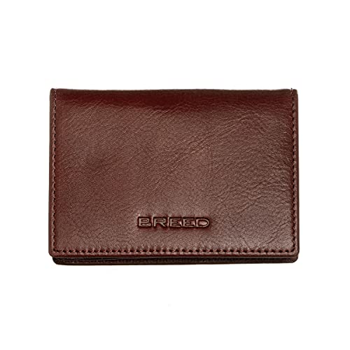 Foto 3 pulgar | Cartera Breed Porter De Piel Auténtica Con Doble Pliegue  Color Marrón - Venta Internacional.