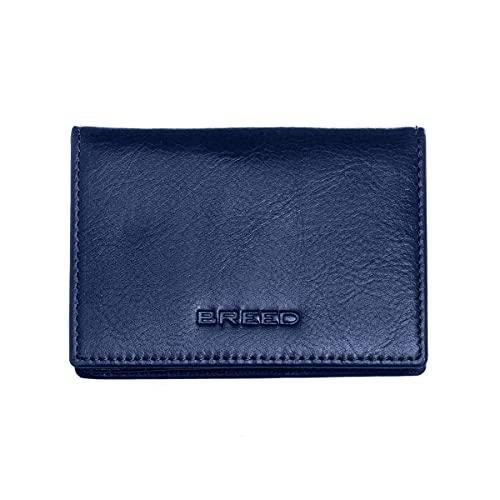 Foto 3 pulgar | Cartera Breed Porter De Piel Auténtica Con Doble Pliegue  Azul Marino - Venta Internacional.