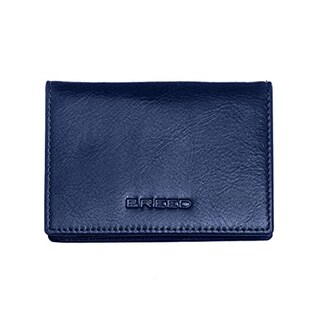 Foto 2 | Cartera Breed Porter De Piel Auténtica Con Doble Pliegue Azul Marino - Venta Internacional.