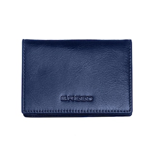 Foto 3 | Cartera Breed Porter De Piel Auténtica Con Doble Pliegue Azul Marino - Venta Internacional.