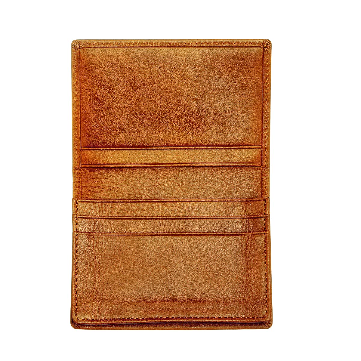 Foto 4 | Billetera Breed Porter De Piel Auténtica Con Doble Pliegue  Color Camel - Venta Internacional.