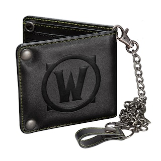 Foto 2 | Cartera Jinx World Of Warcraft: Legion Con Cadena Plegable Negra - Venta Internacional.