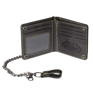Foto 3 | Cartera Jinx World Of Warcraft: Legion Con Cadena Plegable Negra - Venta Internacional.