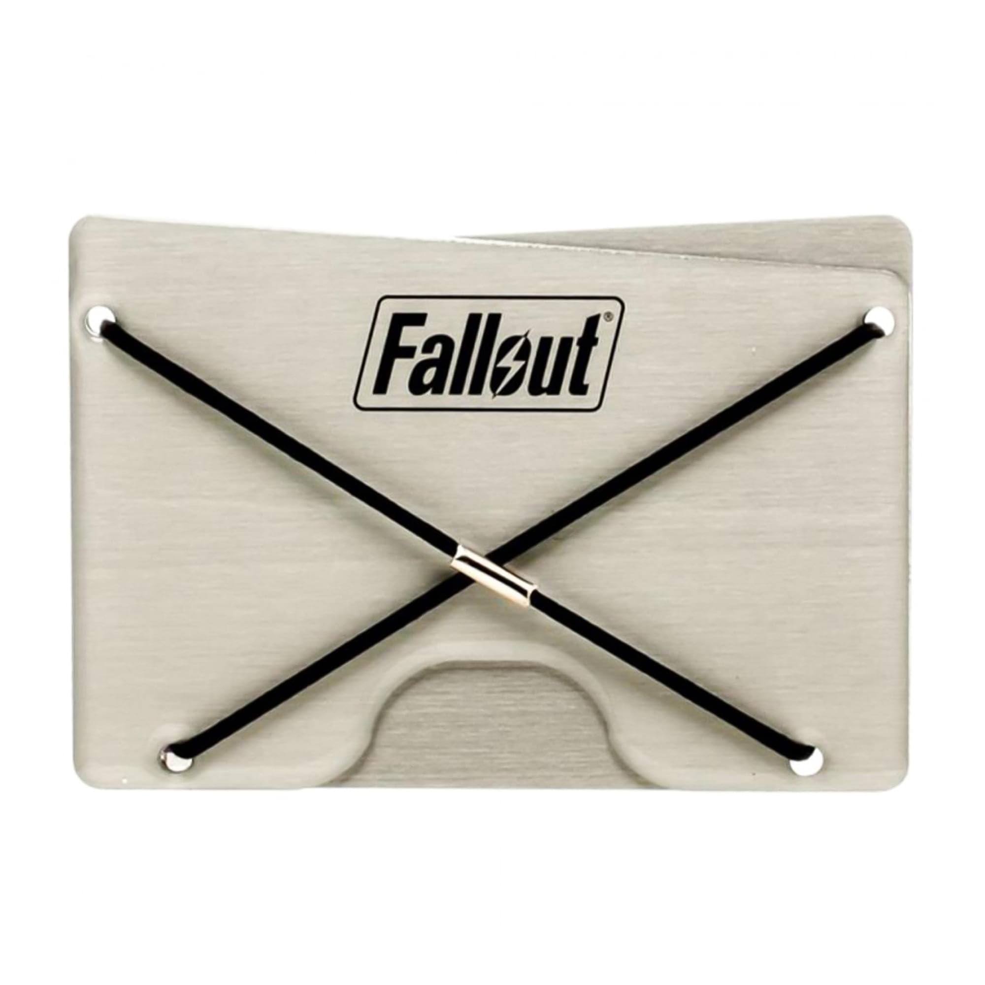 Foto 4 pulgar | Tarjetero Bioworld Fallout Vault Boy Slim Aluminium - Venta Internacional.