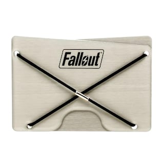 Foto 3 | Tarjetero Bioworld Fallout Vault Boy Slim Aluminium - Venta Internacional.