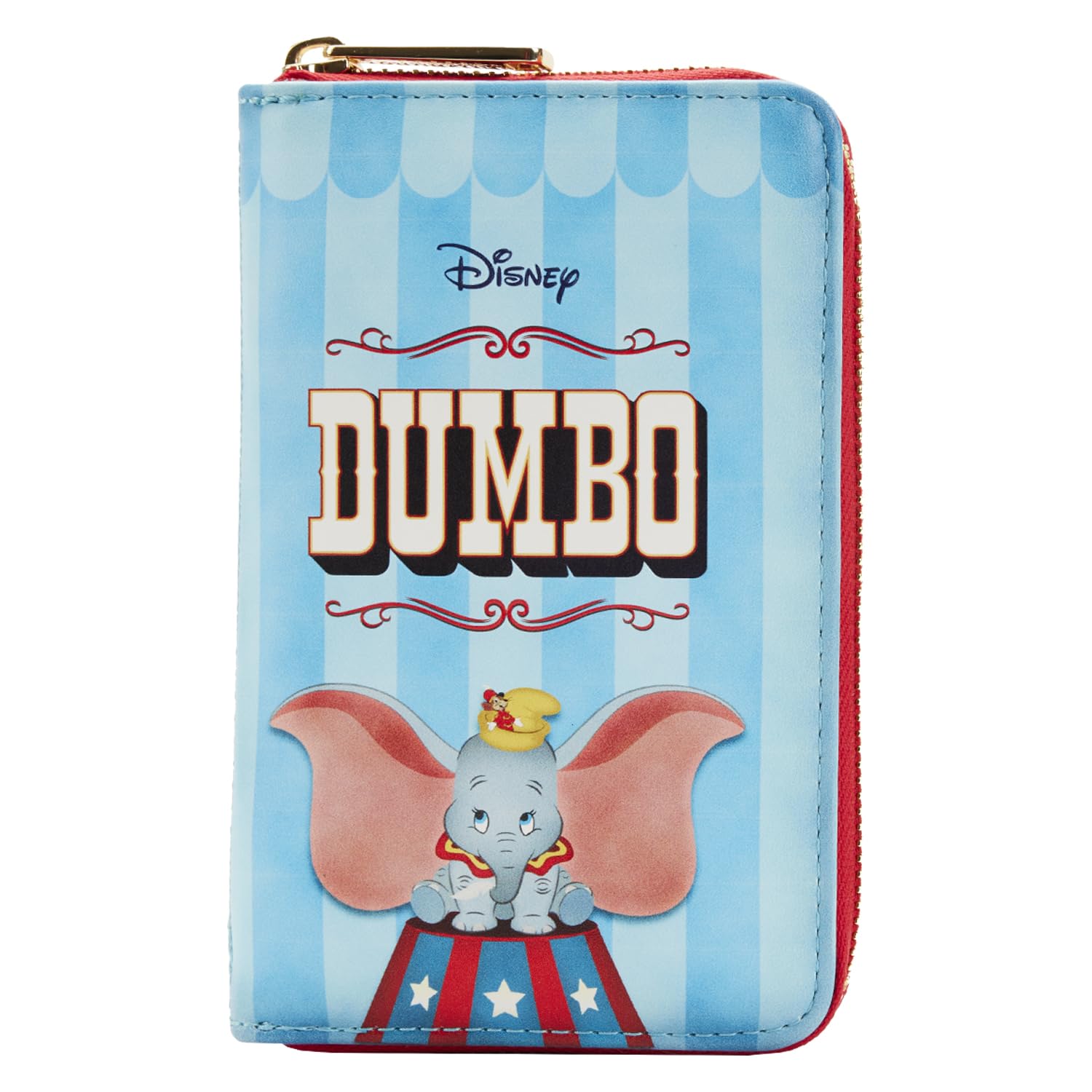 Foto 2 pulgar | Monedero Loungefly De La Serie De Libros Dumbo De Disney Con Cremallera  Multicolor - Venta Internacional.