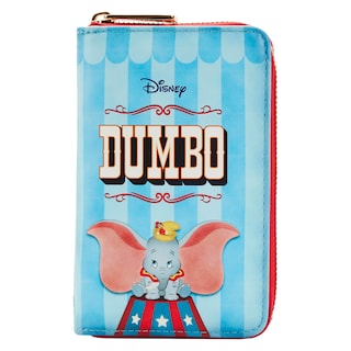 Foto 1 | Monedero Loungefly De La Serie De Libros Dumbo De Disney Con Cremallera Multicolor - Venta Internacional.
