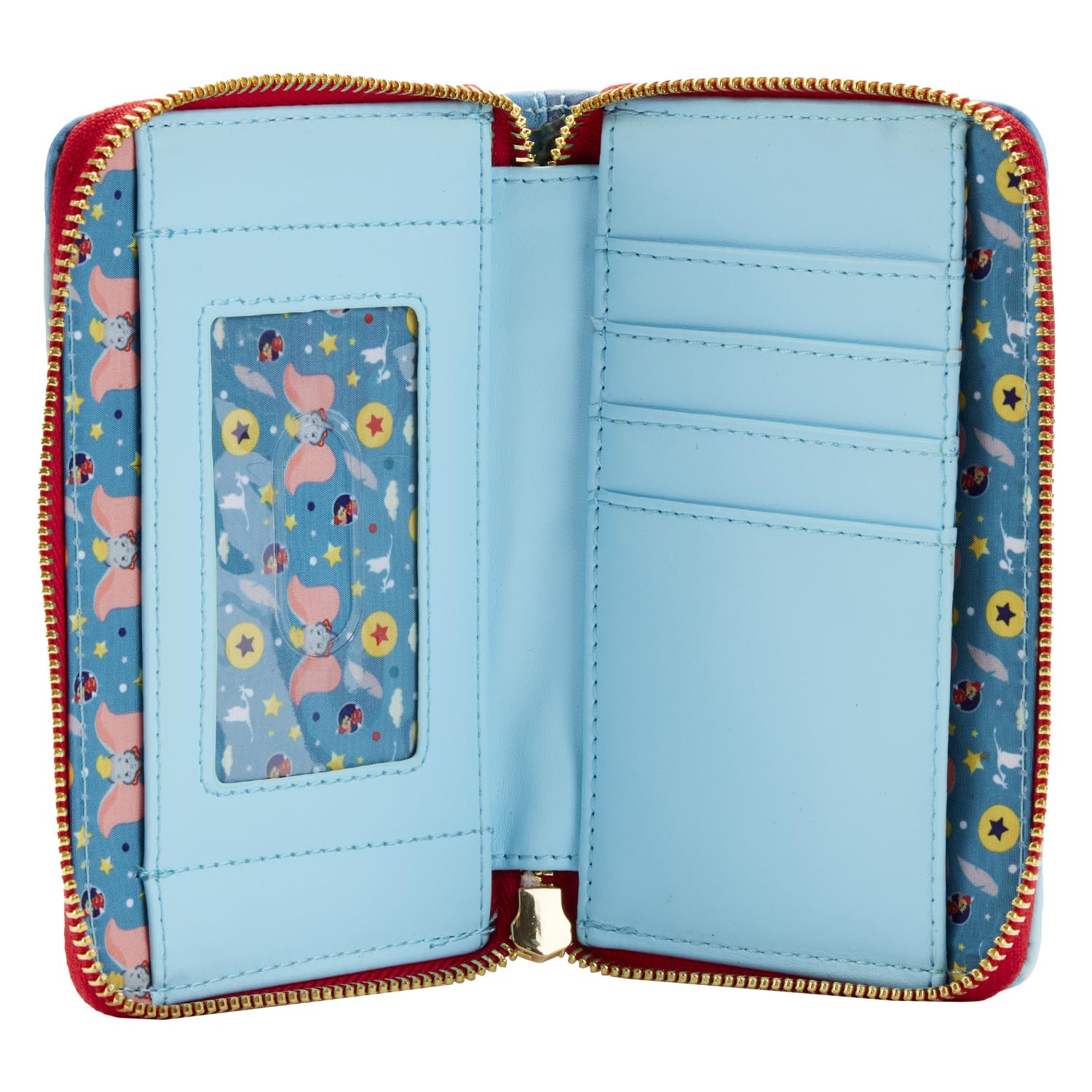 Foto 3 pulgar | Monedero Loungefly De La Serie De Libros Dumbo De Disney Con Cremallera  Multicolor - Venta Internacional.
