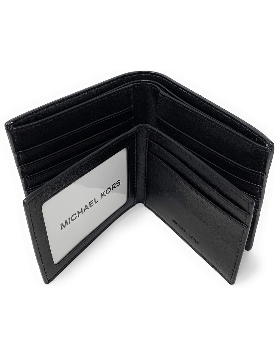 Foto 2 | Cartera y Tarjetero Michael Kors con Monograma para Hombre