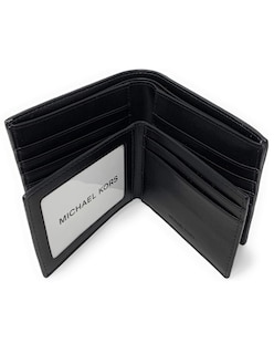 Foto 2 | Cartera y Tarjetero Michael Kors con Monograma para Hombre