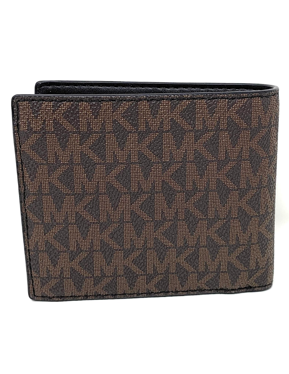 Foto 5 pulgar | Cartera y Tarjetero Michael Kors con Monograma para Hombre