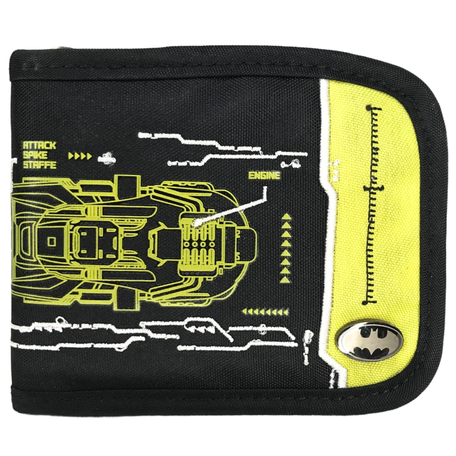 Foto 2 pulgar | Cartera Dc Comics Batman Original Negro