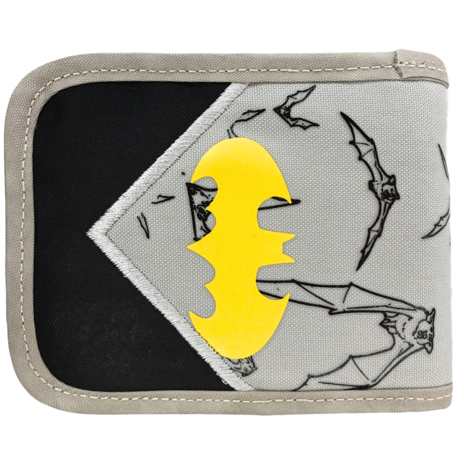 Foto 4 pulgar | Cartera Dc Comics Batman Original Gris