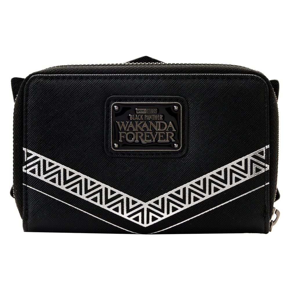 Foto 4 pulgar | Venta Internacional - Cartera Loungefly Black Panther Wakanda Forever Con Cierre